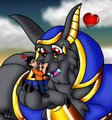 Anubis nose hug