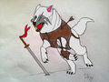 Albino in Armour