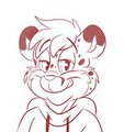Twitter portrait sketch, by Roareyraccoon