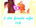 2 Slot Female NSFW by Geekisins