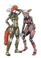 Color Commission - Space Soldiers by puretails