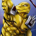 Reptile warrior by bleakcat