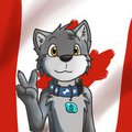 Look it's that dorky wolf by Asurium