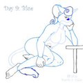 Daily Sketch 9 - Blue