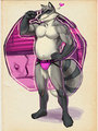 Man-pinup - Wes in Pink