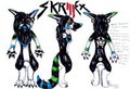Skrillex Reference Sheet by SelfishMonsta
