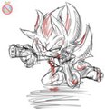 Shadow the hedgehog by shoxxx