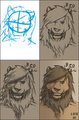 Quick tutorial - Lion by BeowulfBitter
