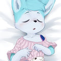 Pup in Bed (Dakimakura style)