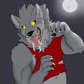 Drawlloween 2015 Day 5 - Werewolf by Mander