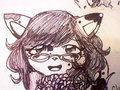 My Fursona //All Pen/Ink Sketches//