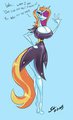 Sketch on the Spot! - Sassy Saddles by GrayscaleRain