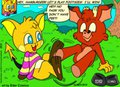 Playing Footsies by EderComics