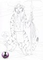Tribal Blake - Sketch by CatwingFluffypaw