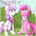 Commission: Sweetie + Ruby by TheBatfang