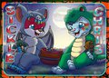 Sickle and Chris Halloween tavi tag