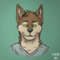 Green eyes owo by BeowulfBitter