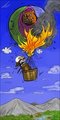 Hot air balloon. by Knarkvovve