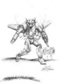 Commission: Darkfox Chimera
