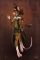 Steampunk rat Chick by Lizspit