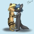 Chibi Love by KyteFoxBunny