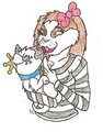 Easter Puppy by Sugary