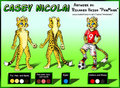 Comm: Casey Character sheet by PenMark