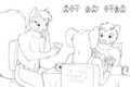 Daily Sketch 20 - Game by CyberCornEntropic