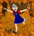 Running Through Fall (Color Contest Entry)