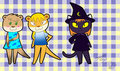 [Sketchdump] 1-10-2K15 - Animal Crossing meets... my OCs