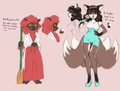 Kintsuginosuke and Kitsuko by MongeZura