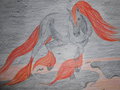 Dancing on the Lava Flows {Birthday Commish}