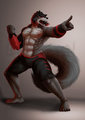You there! (Commission: Moonlightstrider) by Fenrirwolfen