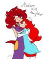 Mother and daughter