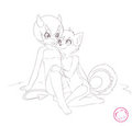 Pup Cuddles Welp