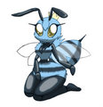queen of the blue bees by BitSmall