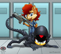 Halloween: Alien Shadow & Ripley Sally
