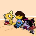 Chillin with friends. by Caitsith511