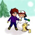 Snowman by BentNeckLady
