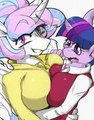 Twilestia Comic Cover by Violise