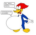 Woody Woodpecker Eats Someone by HeavyMetalRules