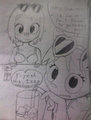 Gift Art - Izzy and Jules Teach Scooter How To Swim