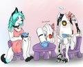 Turret Tea Party by Arcana