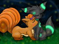 Nuzzles - by Joshythefurret by Ellistia