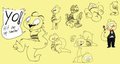  monster kid doodles