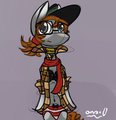 Omni in her underwear