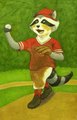 He Plays A Dirty Game Of Baseball