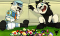 island and rio (COMMISION) by furrychrome