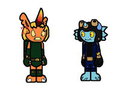 Gill Grunt and Fryno as each other
