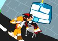 At the drive thru by BlackflameChirusea